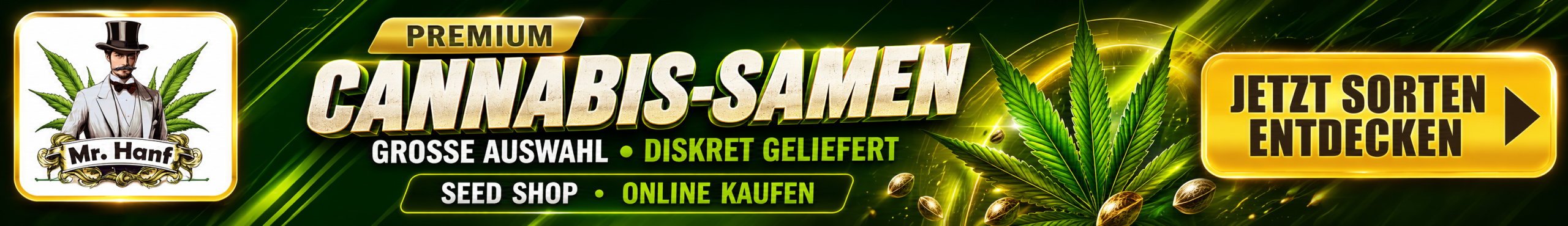 Willkommen bei Mr. Hanf!
